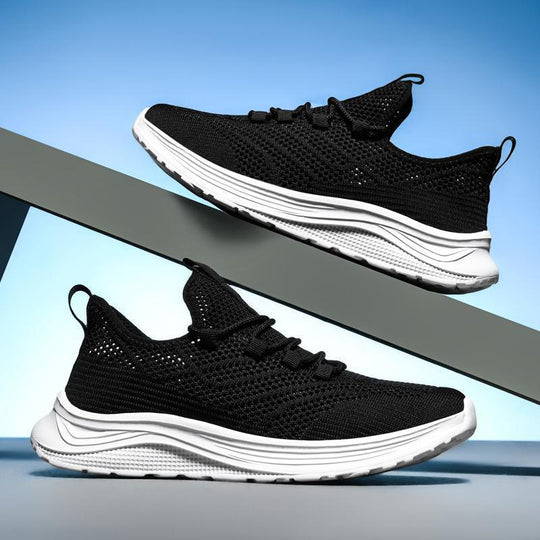 Damen Lightweight Lauf Sneakers mit atmungsaktivem Obermaterial und dämpfender Sohle EB