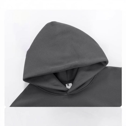 Unisex nan klassischer Kapuzenpullover mit Kängurutasche und weichem Baumwollfleece EB