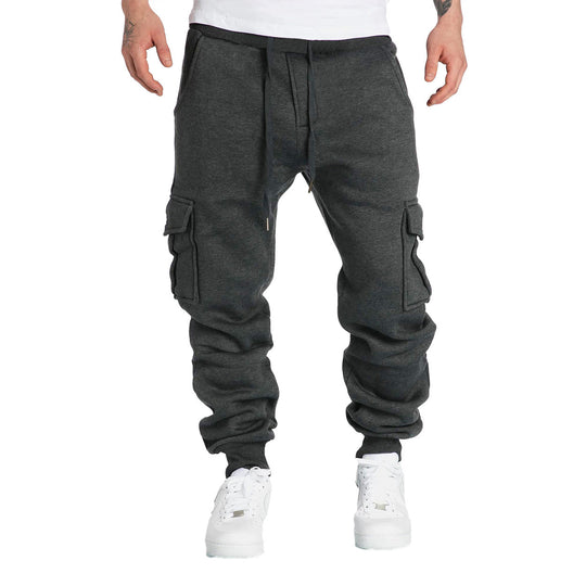 Herren Cargo-Jogginghose mit elastischem Bund und praktischen Seitentaschen EB