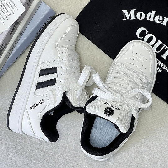 Damen modische Sneakers mit atmungsaktiven Mesh-Einsätzen und rutschfester Sohle EB