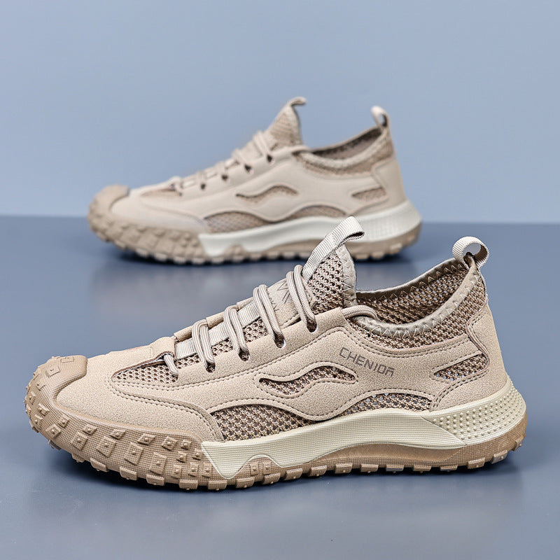Damen Atmungsaktive Fitness-Sneaker mit rutschfester Sohle EB