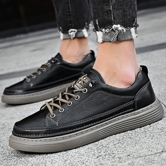 Damen Bequeme und modische Sneakers aus hochwertigem Leder EB