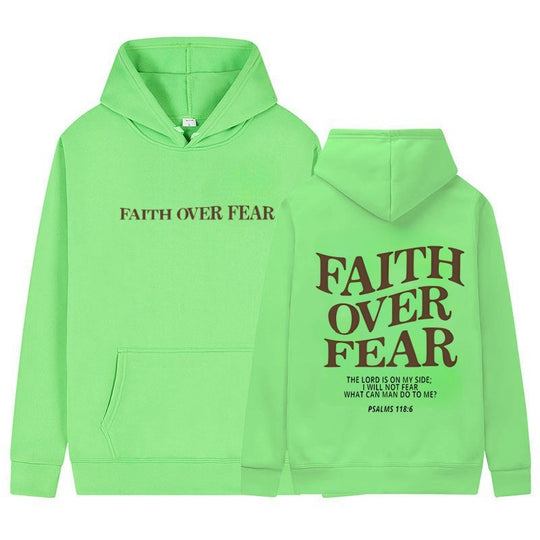 Damen Kapuzenpullover mit inspirierendem Schriftzug und hochwertiger Baumwolle EB