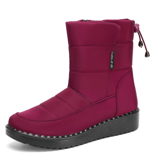 Damen Winterboots mit warmem Futter und rutschfester Sohle EB