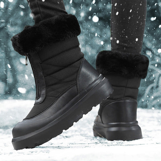 Damen Thermo-Winterstiefel mit wasserabweisender Beschichtung und kuscheligem Warmfutter EB