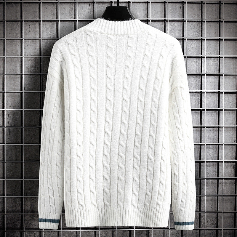 Damen Strickjacke mit Zopfmuster und Knopfdetails EB