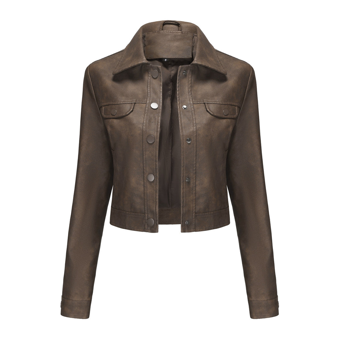Damen modische kurz geschnittene jacke EB