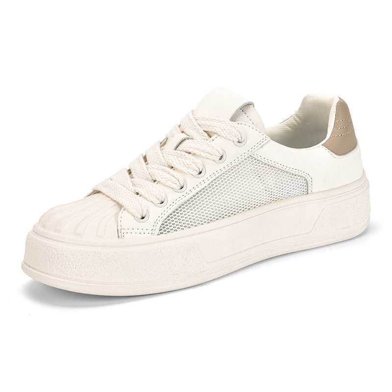 Damen Modische Sneakers mit atmungsaktivem Mesh-Obermaterial EB