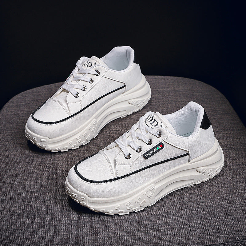Damen Komfortable Chunky Sneakers mit starker Dämpfung und modischem Design EB