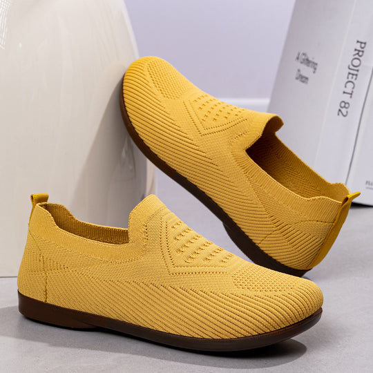 Damen Atmungsaktive und elastische Slip-On Schuhe EB
