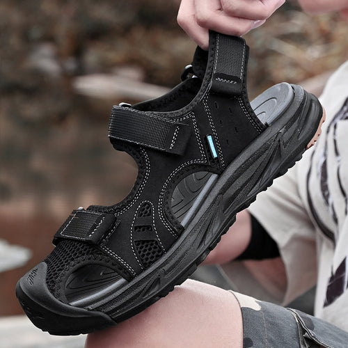 Herren Multifunktionale Outdoor-Sandalen mit verstellbaren Riemen EB