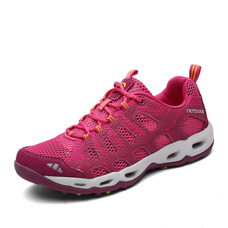 Damen Atmungsaktive Outdoor-Sneakers mit rutschfester Sohle EB