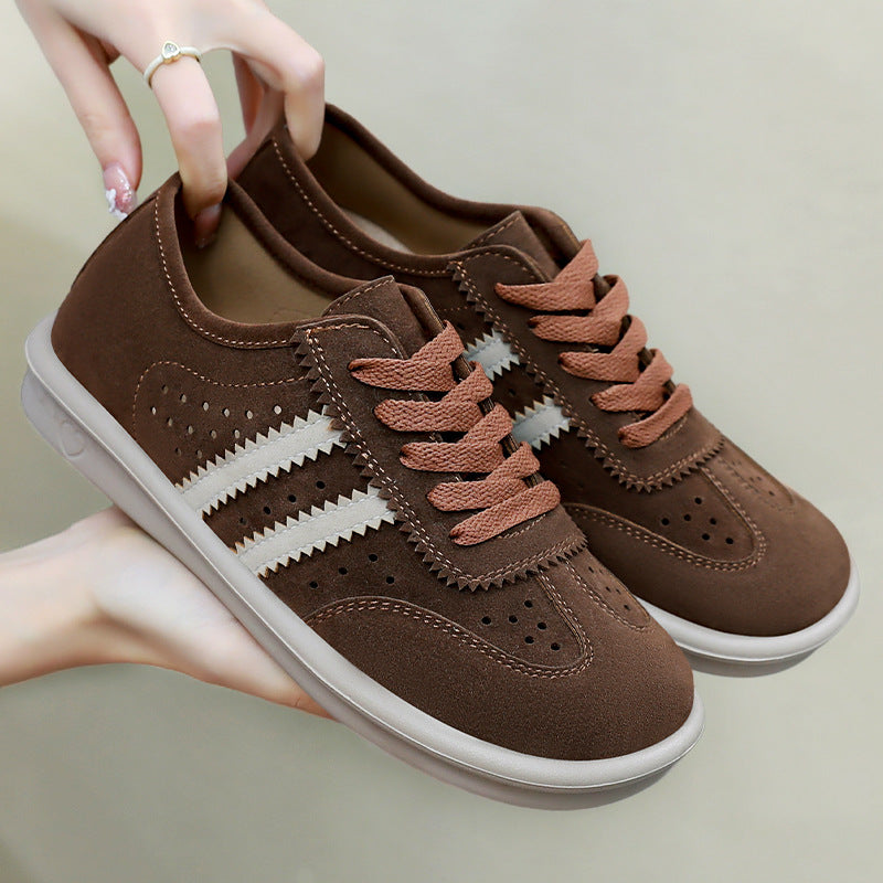 Damen Komfortable Sneaker mit atmungsaktiver Sohle EB