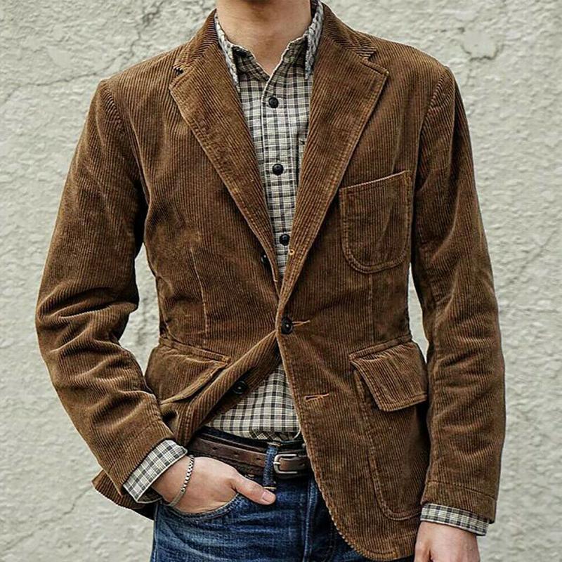 Herren Cordblazer mit modernem Schnitt EB