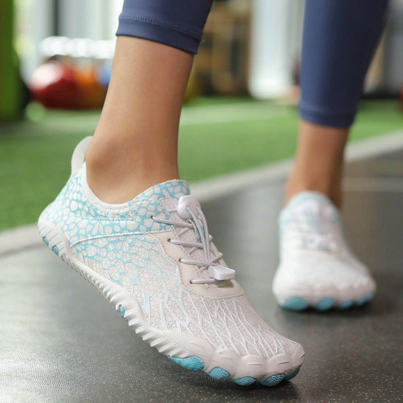 Damen Flexible Aqua-Freizeitschuhe mit rutschfester Sohle und innovativem Schnellschnürsystem EB