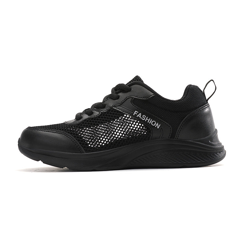 Damen Atmungsaktive Sneakers mit flexiblem Mesh-Obermaterial und Dämpfung EB