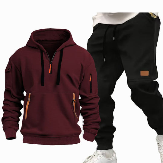 Herren Funktions-Hoodie und Jogginghose Set EB