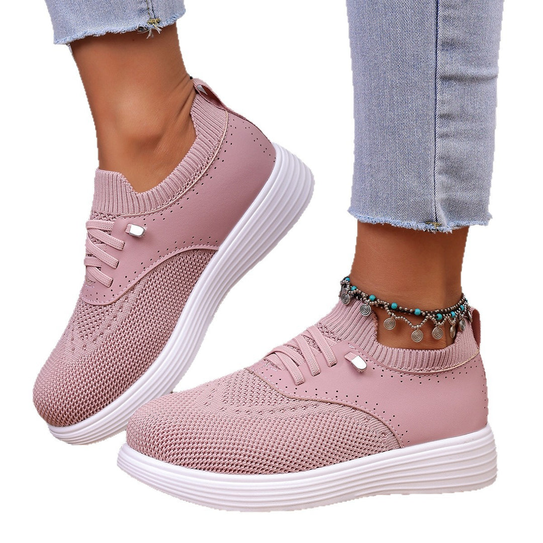 Damen Atmungsaktive Sneakers mit innovativem Strickdesign EB