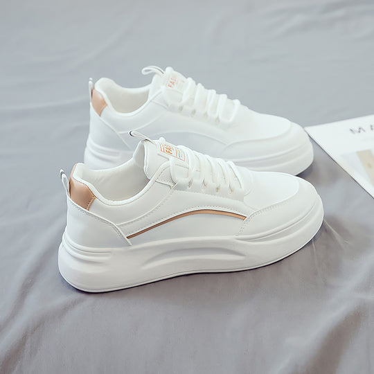 Damen modebewusste Sneakers mit trendiger Sohle EB