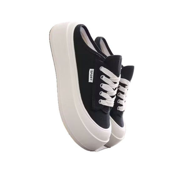 Damen Plateauslipper mit sportlichem Design und bequemer Passform EB
