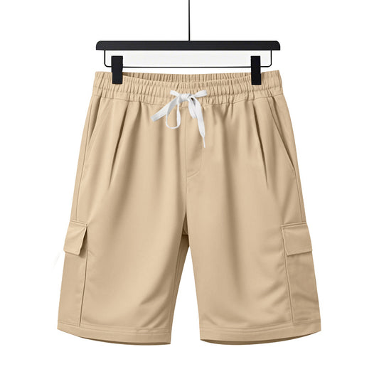 Herren Cargo-Shorts mit elastischem Bund und praktischen Seitentaschen EB