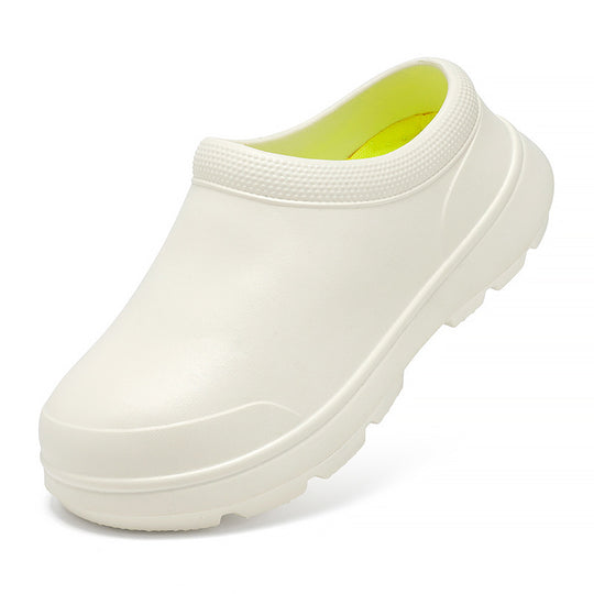 Damen Rutschfeste und leichte Clogs aus flexiblem Material EB