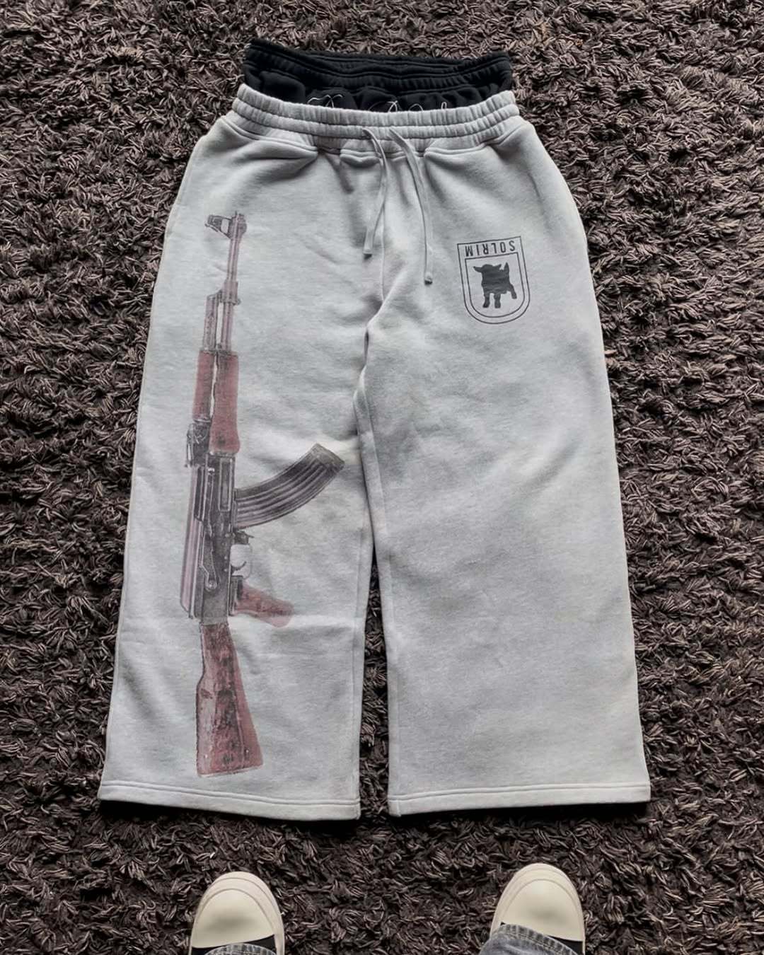 Herren Freizeithose mit einzigartigem Grafikdesign EB