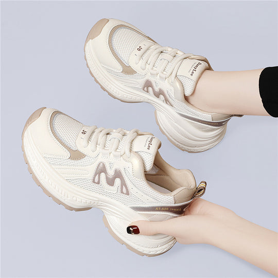 Damen Freizeit-Sneaker mit dämpfender Sohle und atmungsaktivem Obermaterial EB