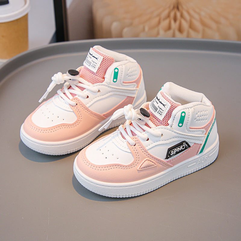 Damen modische Sneakers mit elastischem Schnürsystem und bequemem Fußbett EB