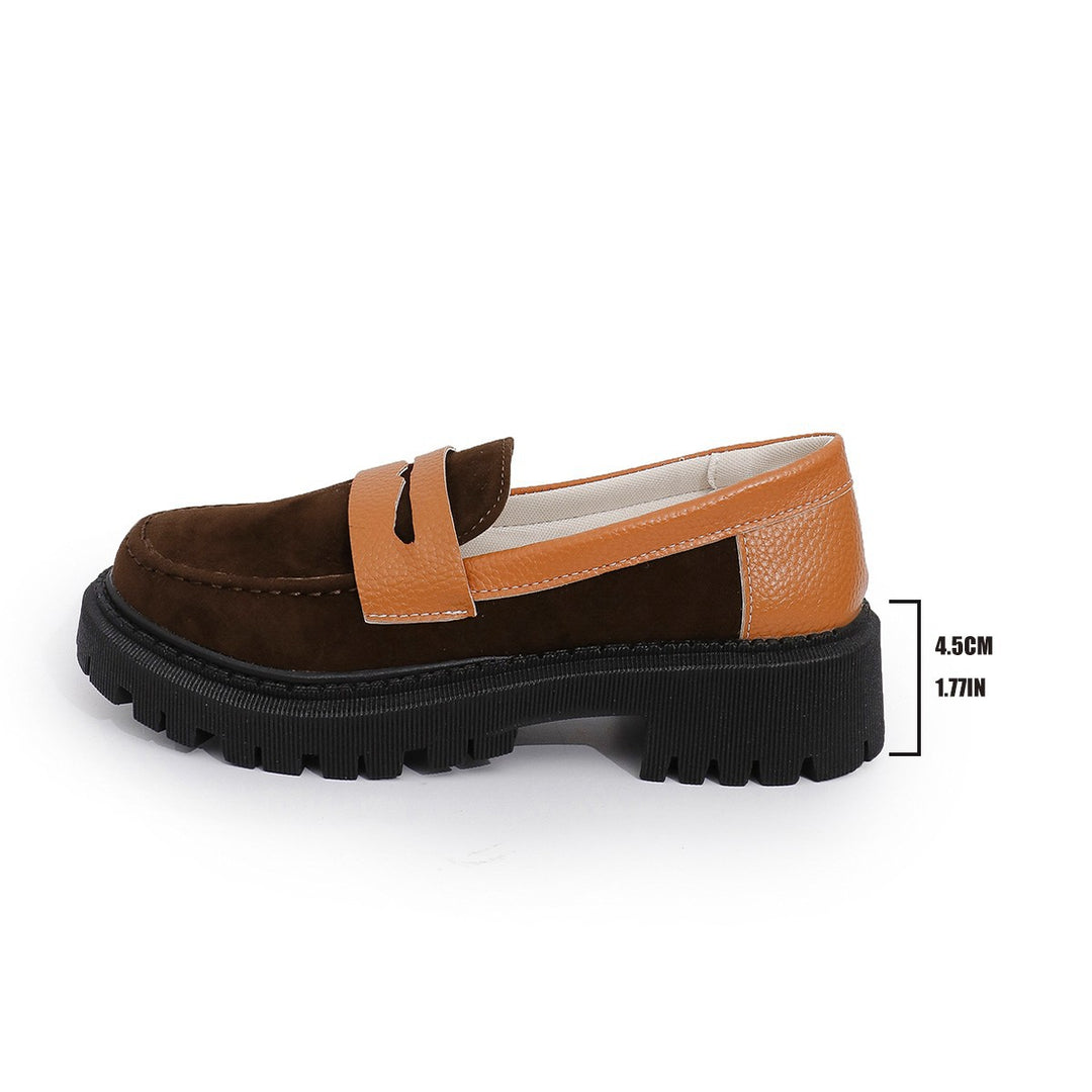 Damen Komfortable Slip-On Mokassins mit rutschfester Sohle und modischem Design EB
