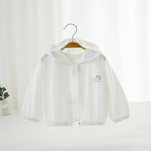 Unisex nan leichte atmungsaktive Kapuzen-Zip-Jacke mit elastischen Bündchen EB