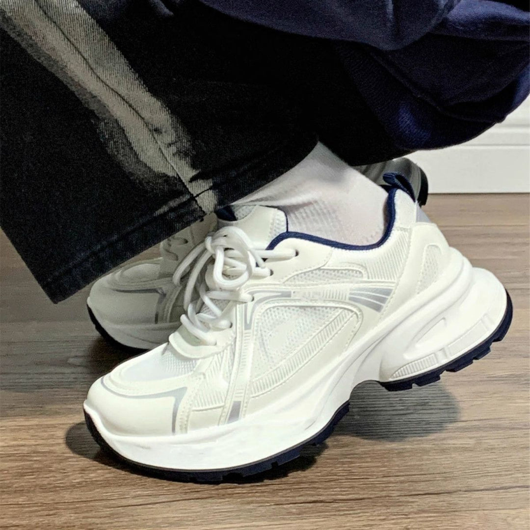Damen modische Sportschuhe mit dämpfender Sohle und atmungsaktivem Obermaterial EB