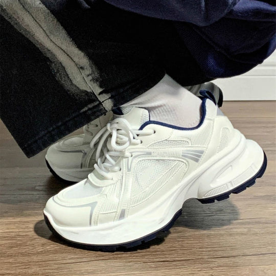 Damen modische Sportschuhe mit dämpfender Sohle und atmungsaktivem Obermaterial EB