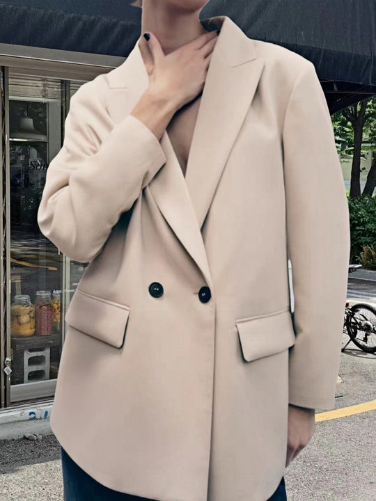 Damen Modischer und eleganter Oversized Blazer EB