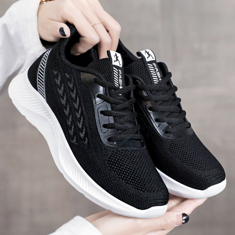 Damen Sportschuhe mit atmungsaktivem Mesh-Obermaterial und rutschfester Sohle EB