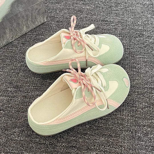 Damen Freizeitschuhe mit modischem Blumenmotiv und atmungsaktivem Obermaterial EB