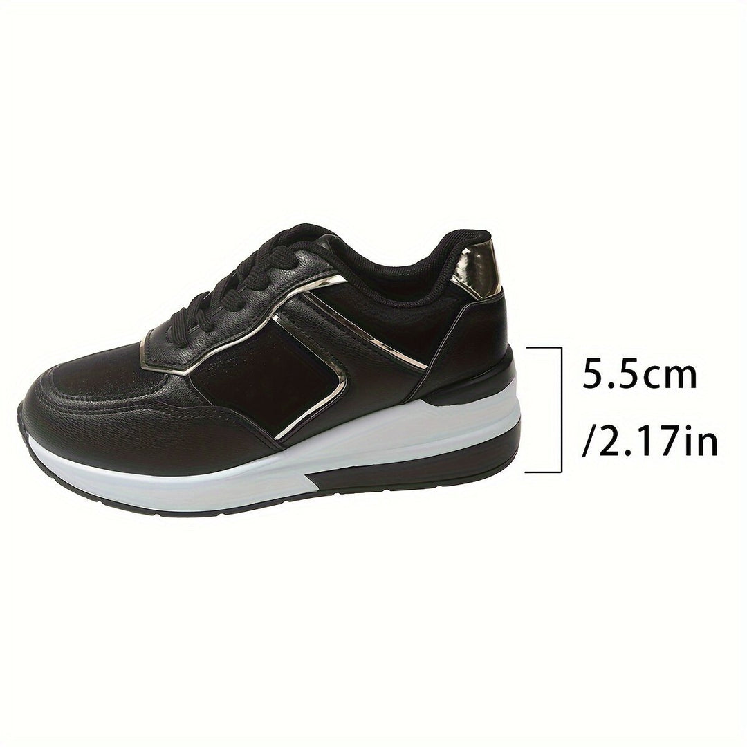 Damen Sportliche Sneakers mit modischem Design und rutschfester Sohle EB