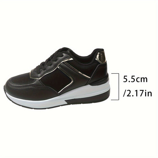 Damen Sportliche Sneakers mit modischem Design und rutschfester Sohle EB