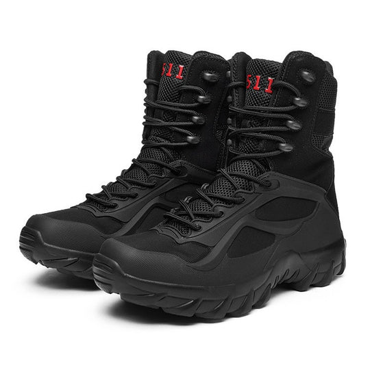 Damen Militärische Wanderschuhe mit rutschfester Profilsohle und atmungsaktivem Obermaterial EB
