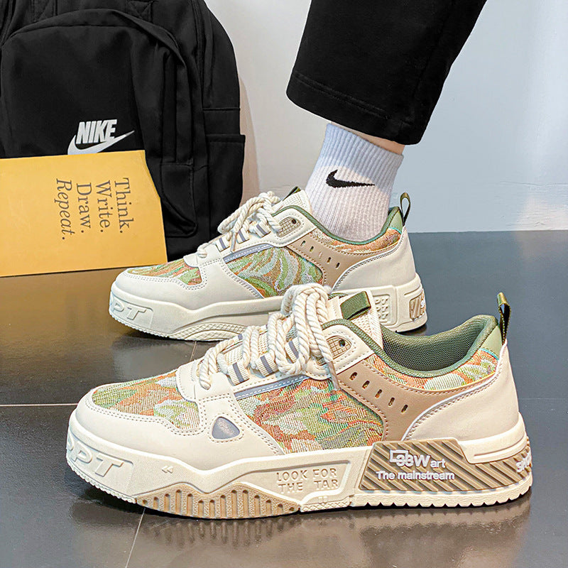 Damen modische Sneaker mit innovativem Obermaterial und rutschfester Sohle EB
