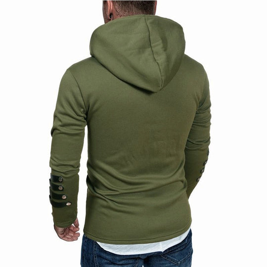 Herren lässiger Hoodie mit akzenten EB