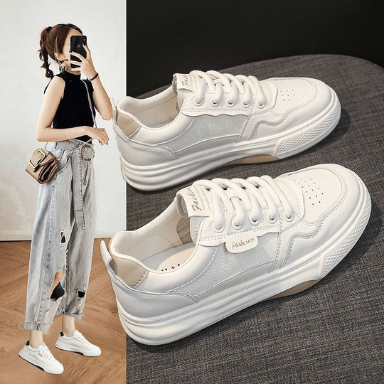 Damen modische Sneakers mit ergonomischer Sohle und atmungsaktiver Obermaterial EB