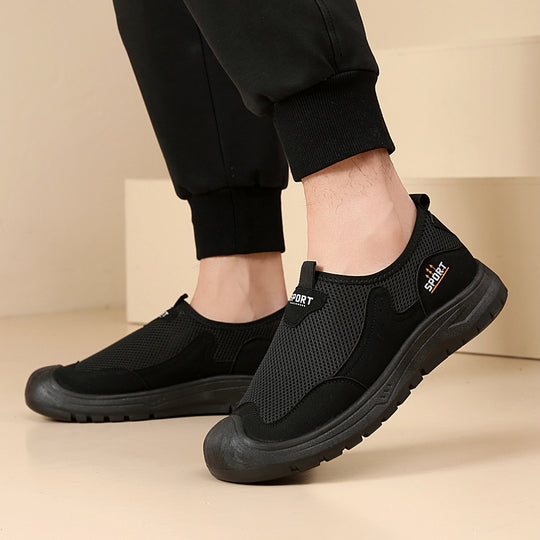 Damen Sportliche Freizeitschuhe mit atmungsaktivem Netzdesign und rutschfester Sohle EB