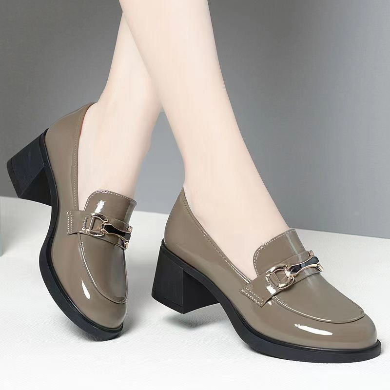 Damen Elegante und bequeme Pumps mit modischem Schnallen-Design EB
