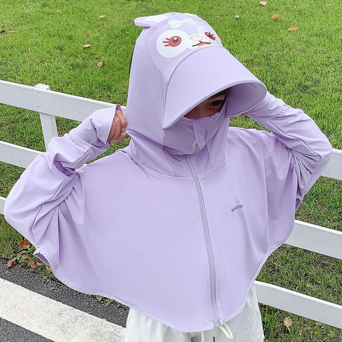 Kinder Sonnenjacke mit niedlichem Froschdesign EB