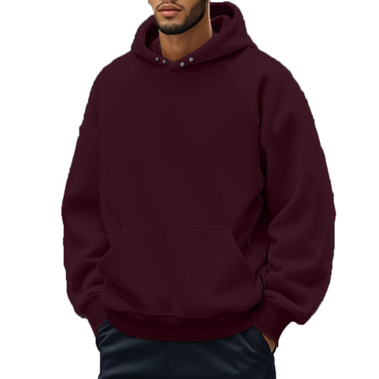 Herren Kapuzenpullover mit komfortabler Passform und praktischen Taschen EB