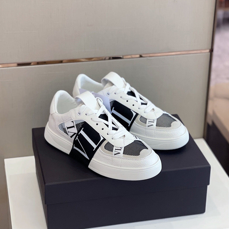 Damen modische Sneakers mit innovativen Mesh-Details und Komfortsohle EB