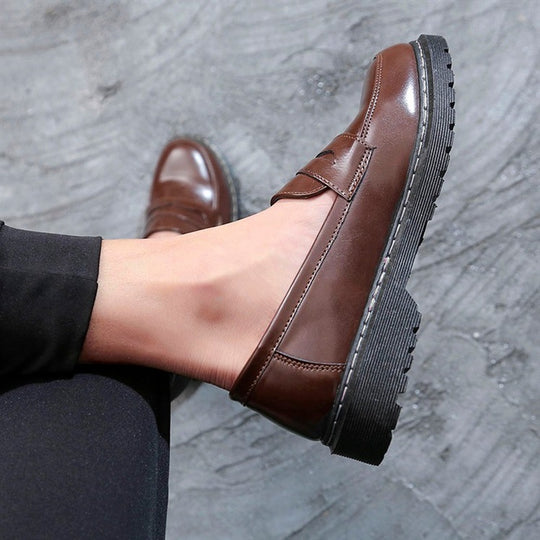 Damen Mokassins mit weichem Leder und rutschfester Sohle EB