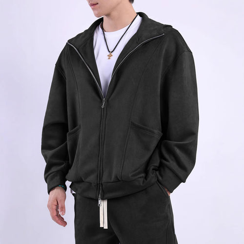 Herren Fleecejacke mit ergonomischem Schnitt und praktischen Taschen EB