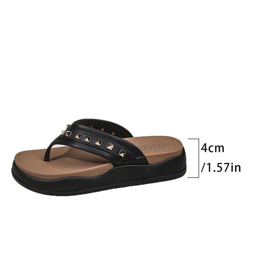 Damen Komfortable und modische Flip-Flops EB